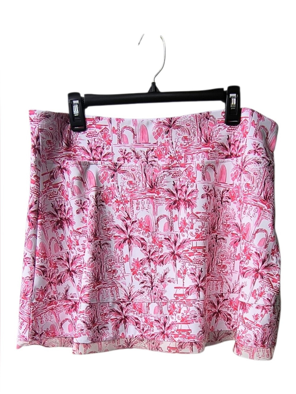 Stella Parker Pink Tropical-Print Women’s Dry Fit Golf Tennis Skort XL - Picture 11 of 11